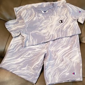 Champion boys shorts set